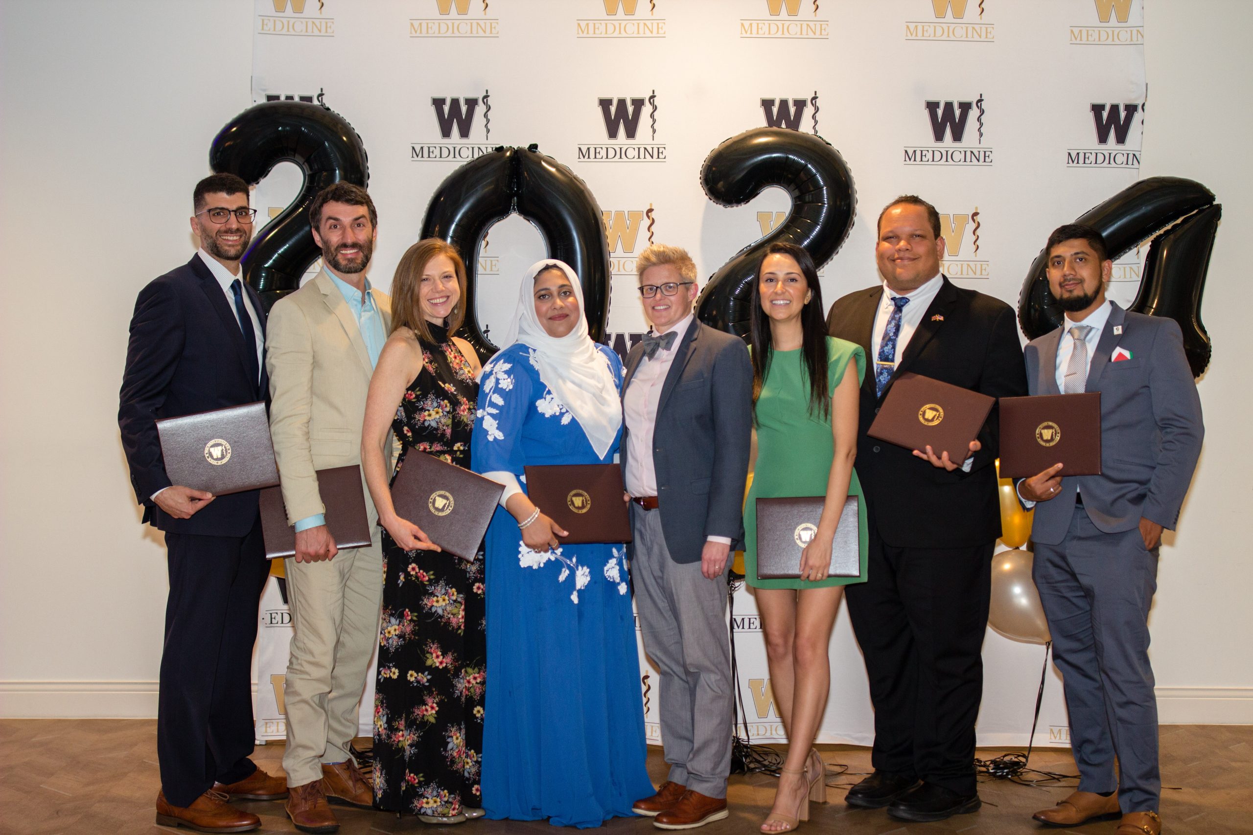 WMed resident graduates 2024 at their private ceremony.