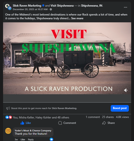 Create collaborations or partnerships to share your Facebook post content with.
